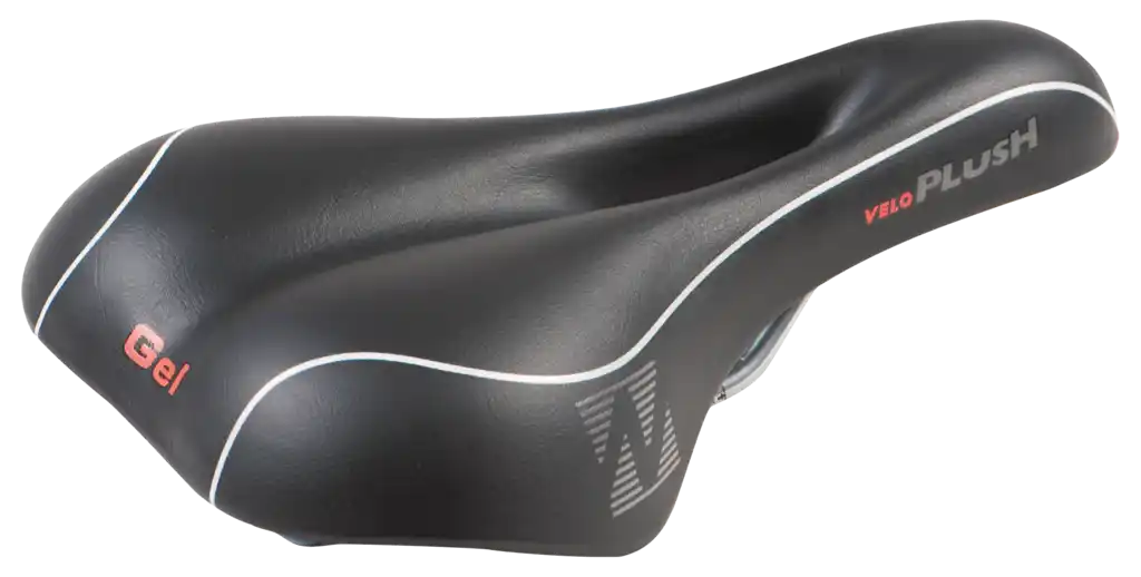 Velo Softgel Trekkingsattel Herren  schwarz