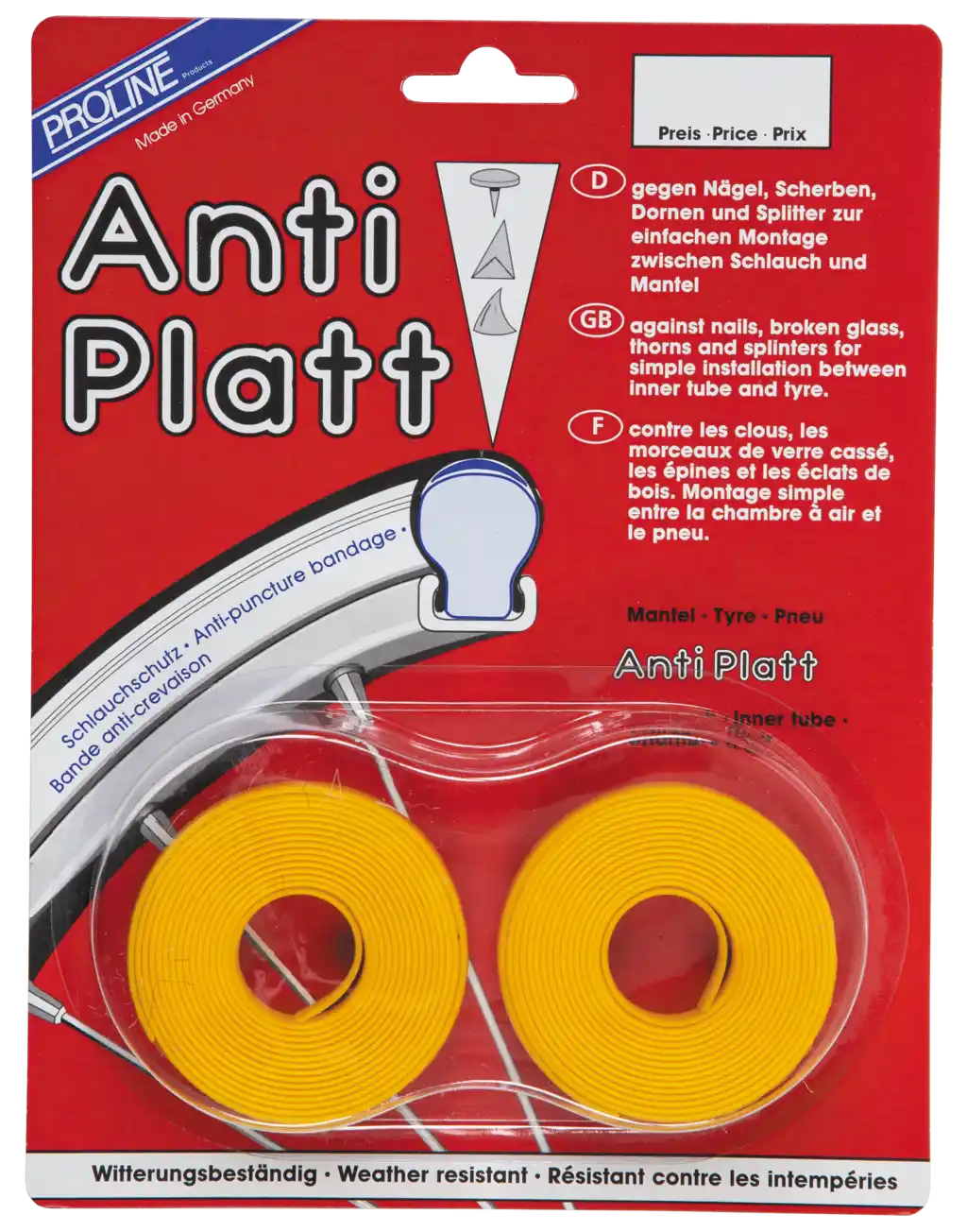 Proline Anti-Platt ETRTO: 19-23x622 gelb