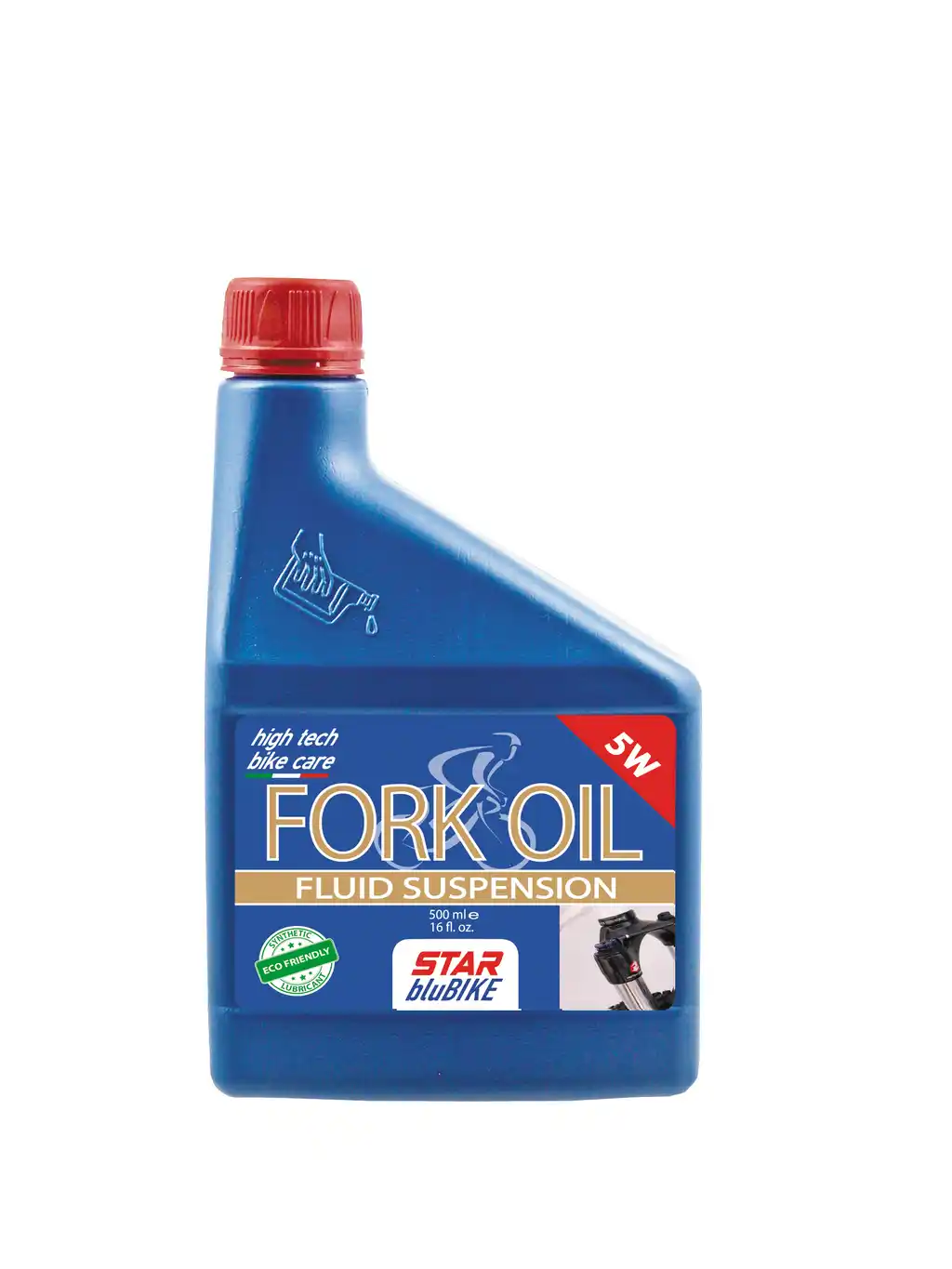 Star Blubike Fork Oil 5W Flasche, 500 ml
