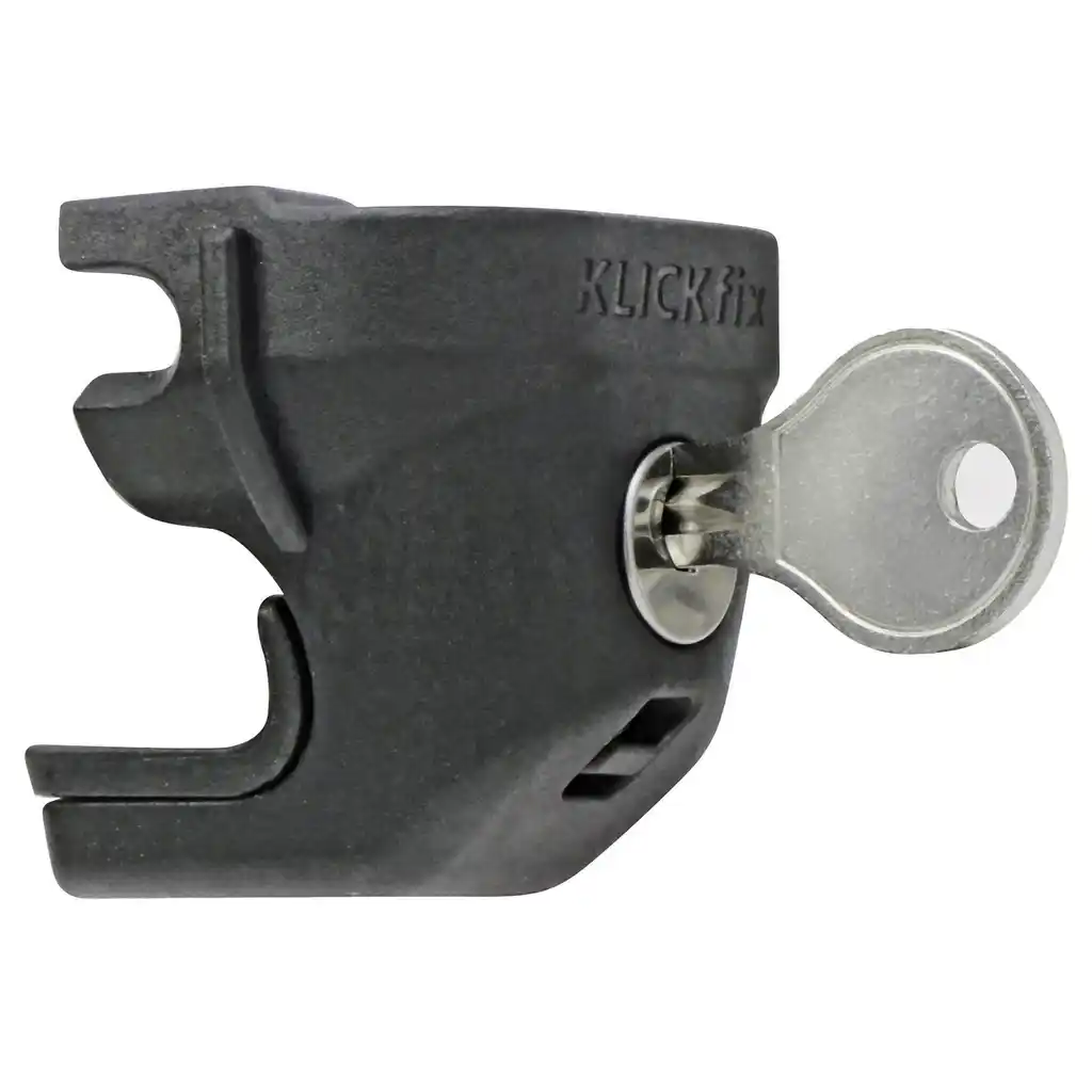 KLICKfix Schloss für UniKlip 2 / KorbKlip 2  schwarz
