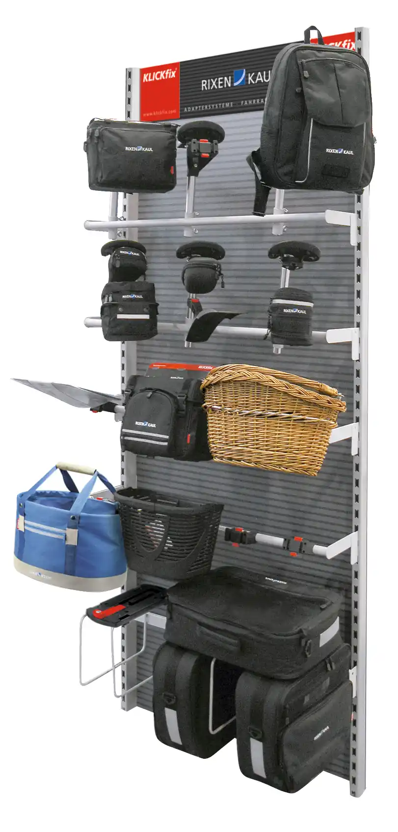 KLICKfix Demostangen Set   silber