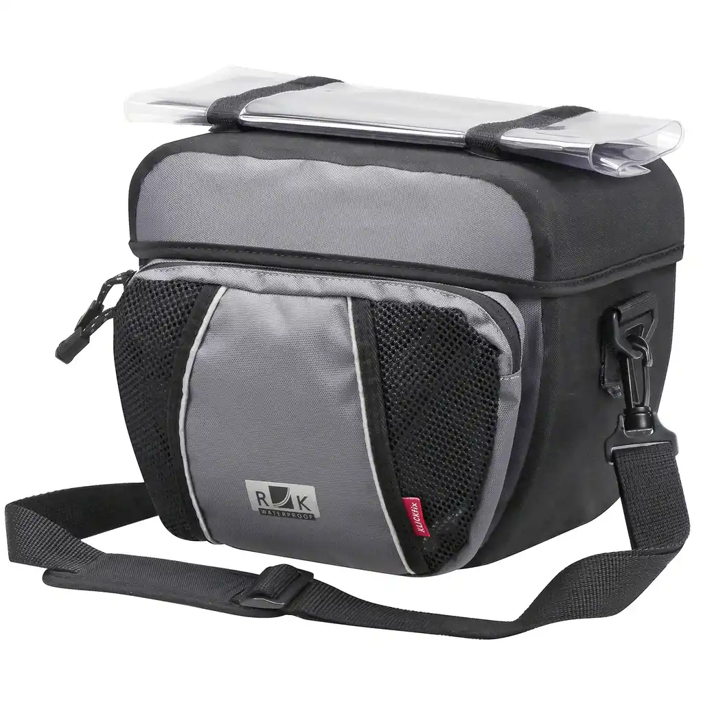 KLICKfix Ultima Lenkertasche  grau