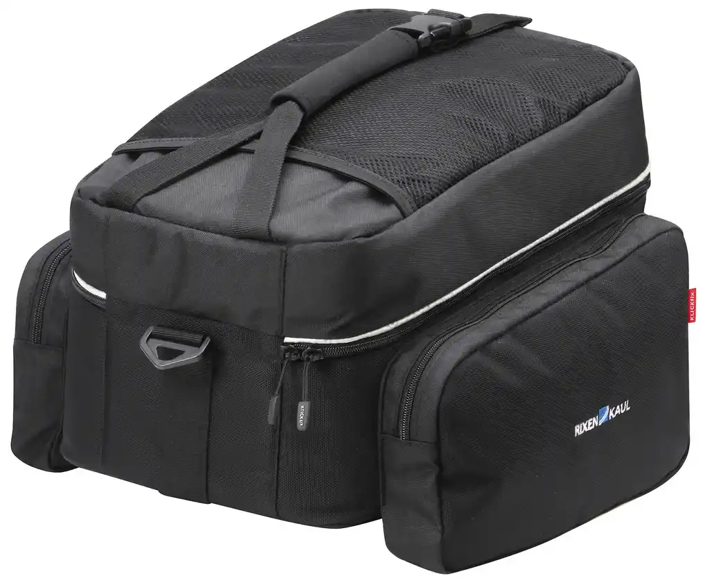 KLICKfix Rackpack Touring mit KLICKfix UniKlip 2 Adapter schwarz