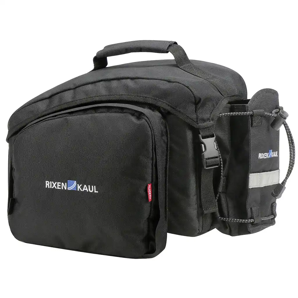 KLICKfix Rackpack 1 Plus mit KLICKfix UniKlip Adapter schwarz