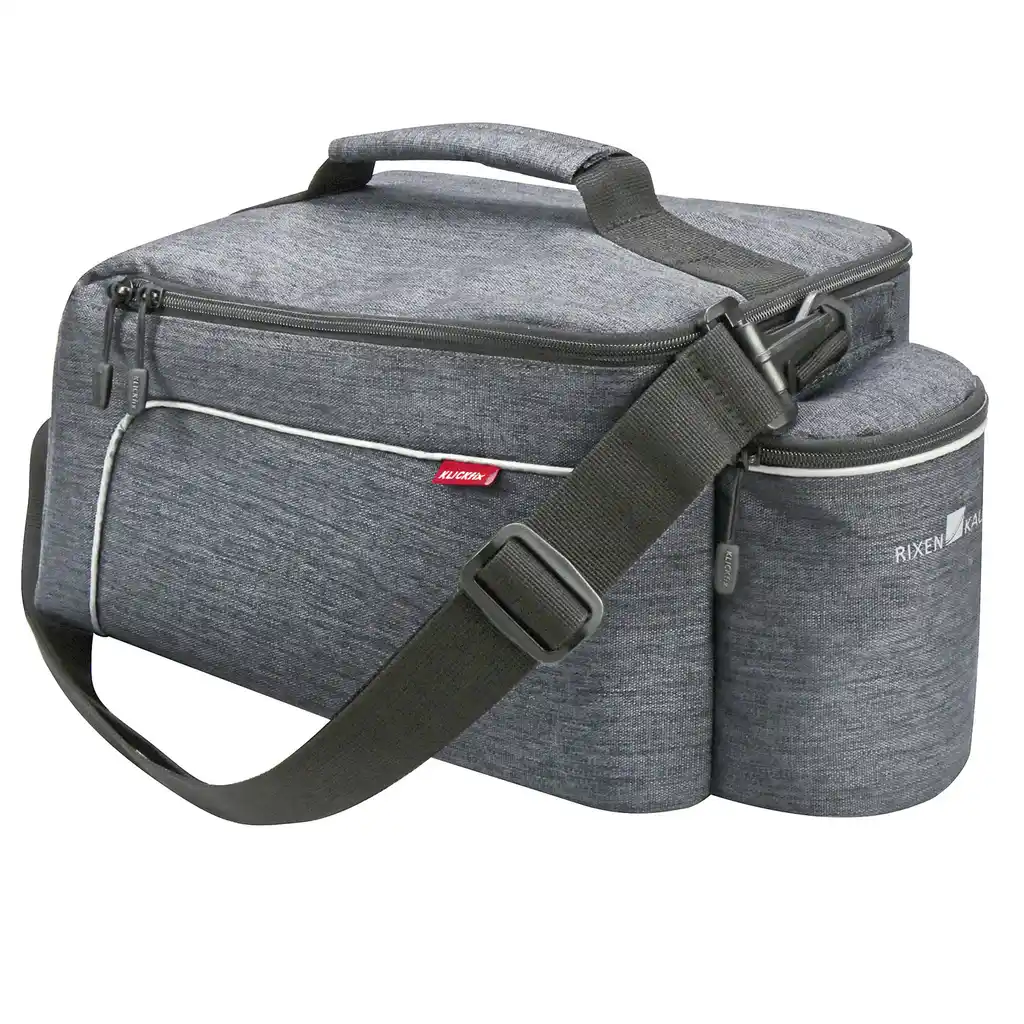 KLICKfix Rackpack Light mit KLICKfix UniKlip 2 Adapter grau