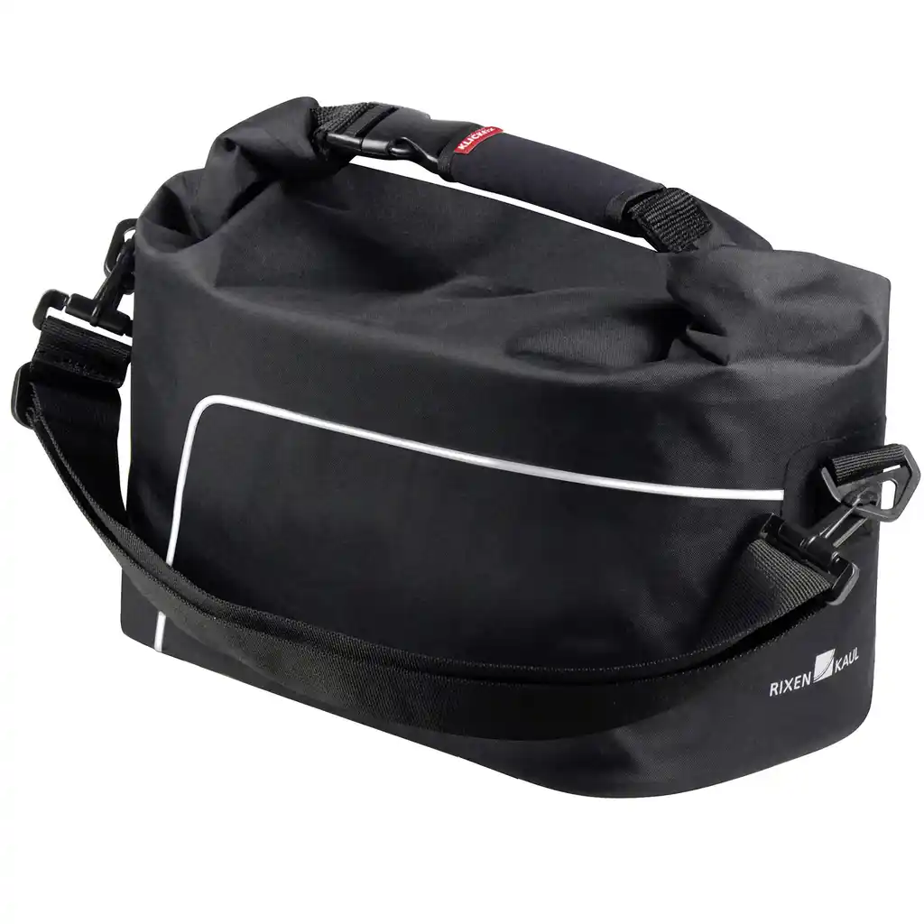 KLICKfix Rackpack Waterproof mit KLICKfix UniKlip Adapter schwarz