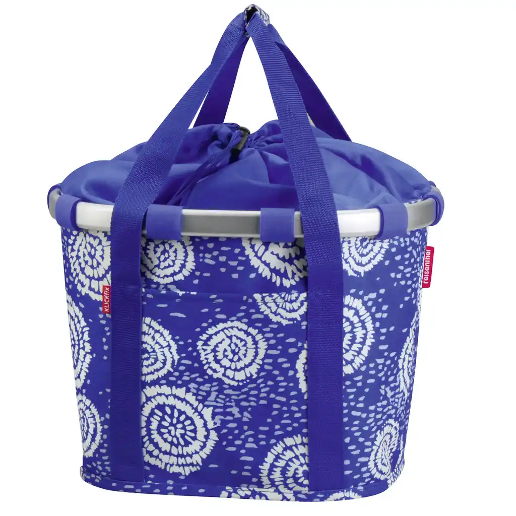KLICKfix Reisenthel Bikebasket  batik strong blue