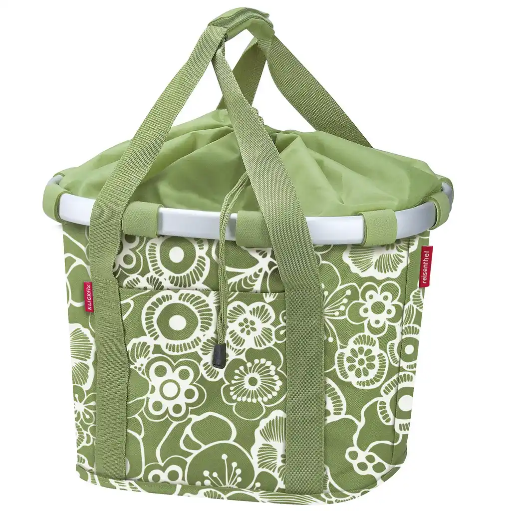 KLICKfix Reisenthel Bikebasket  fleur green