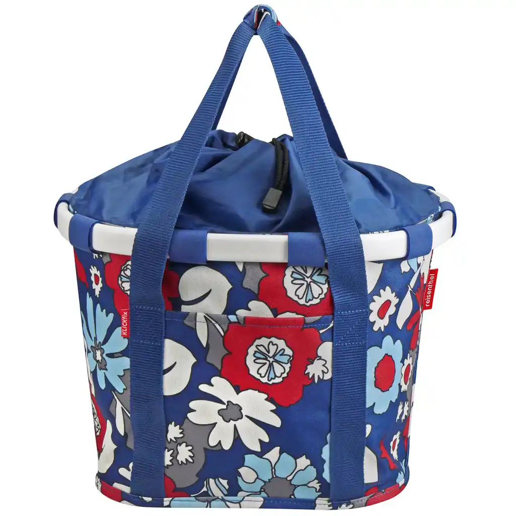 KLICKfix Reisenthel Bikebasket  florist indigo