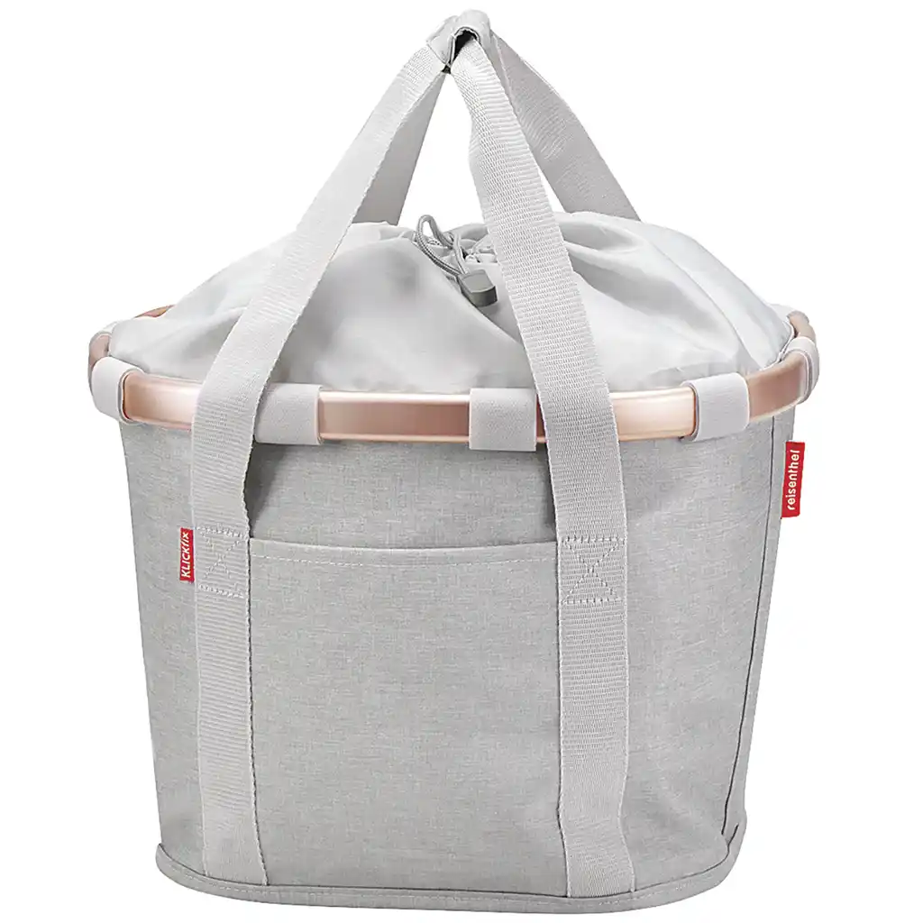 KLICKfix Reisenthel Bikebasket  twist sky rose