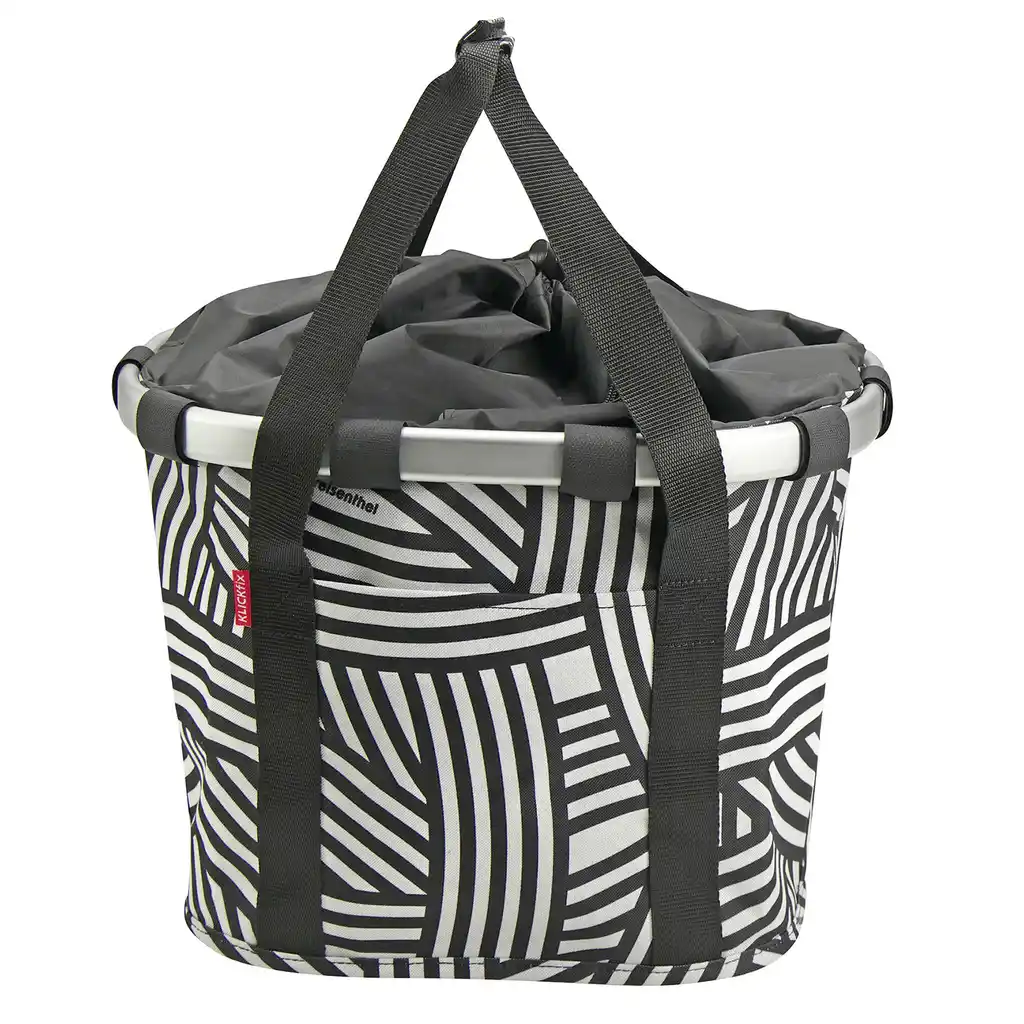KLICKfix Reisenthel Bikebasket  zebra