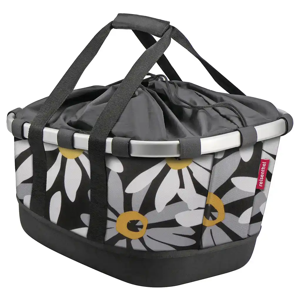 KLICKfix Reisenthel Bikebasket GT mit KLICKfix UniKlip 2 Adapter margarite