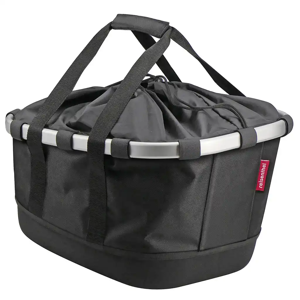 KLICKfix Reisenthel Bikebasket GT mit KLICKfix UniKlip 2 Adapter schwarz