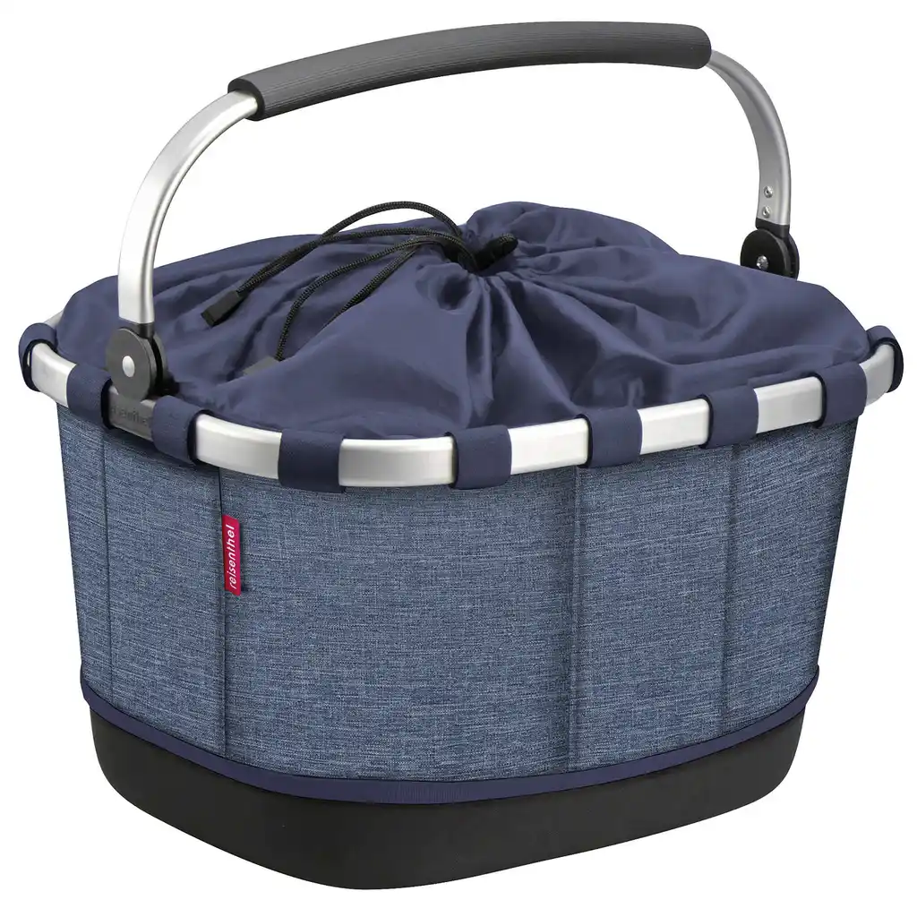 KLICKfix Reisenthel Carrybag GT mit KLICKfix UniKlip 2 Adapter twist blue