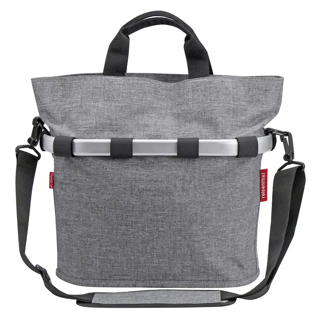 KLICKfix Reisenthel Bikebasket Oval S  twist silver