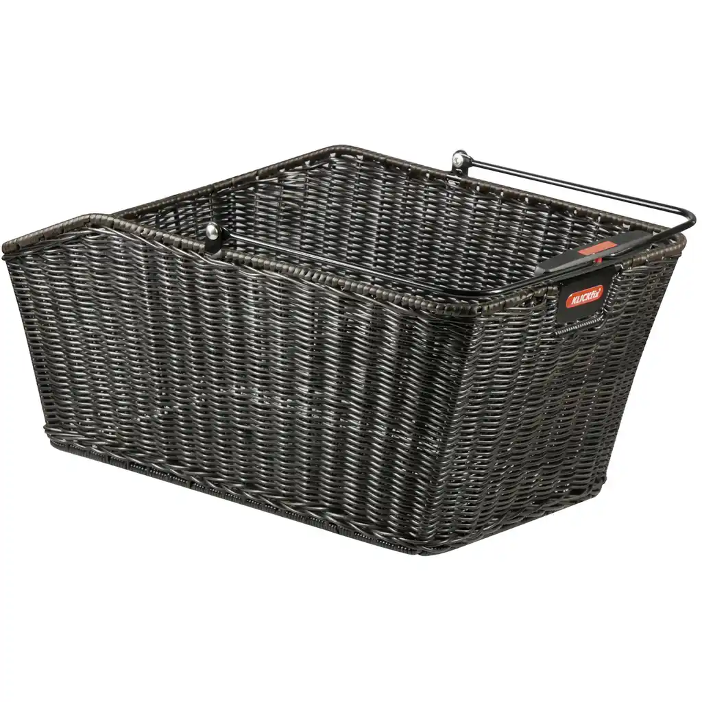 KLICKfix Structura GT mit KLICKfix Bodenkupplung für Racktime Gepäckträger schwarz