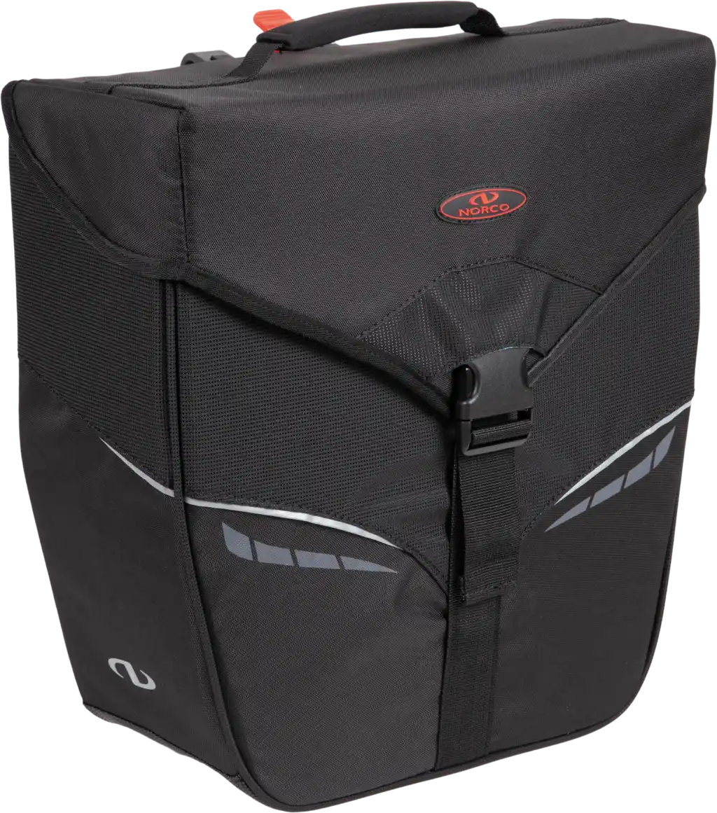 Norco Idaho City Tasche Mit KLICKfix Kompakt Schiene mit variabler Hakenposition schwarz