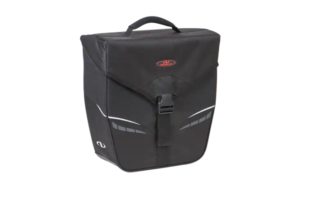 Norco Orlando City Tasche Mit KLICKfix Kompakt Schiene mit variabler Hakenposition schwarz