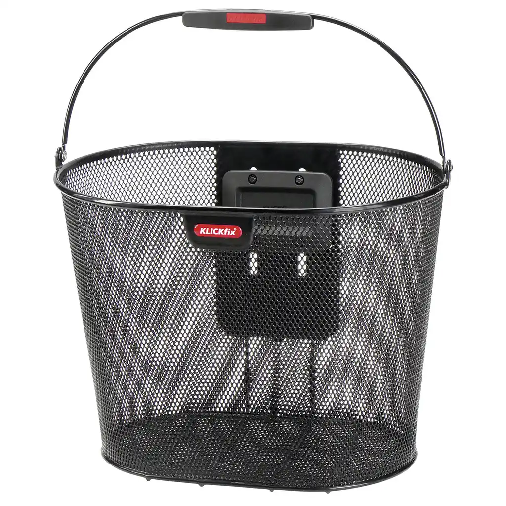 KLICKfix Oval Plus EF Korb  schwarz