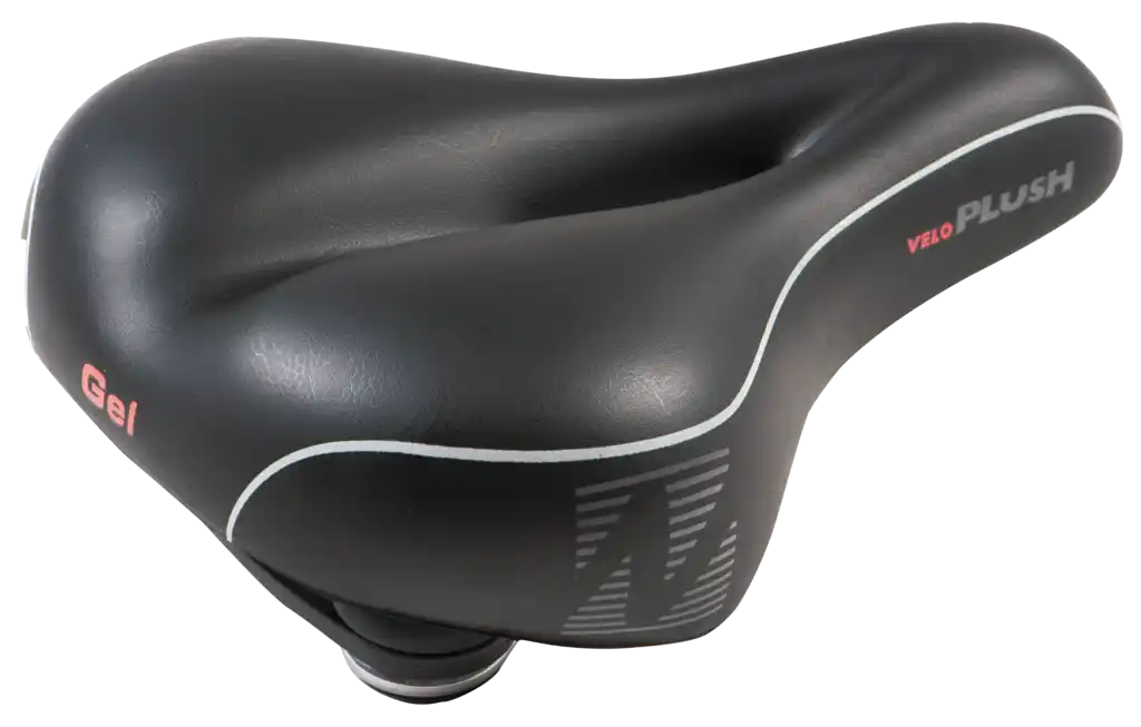 Velo Softgel Komfortsattel Herren  schwarz