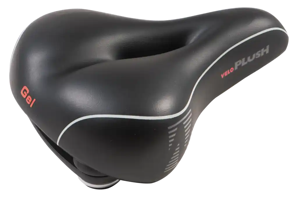 Velo Softgel Komfortsattel Damen  schwarz