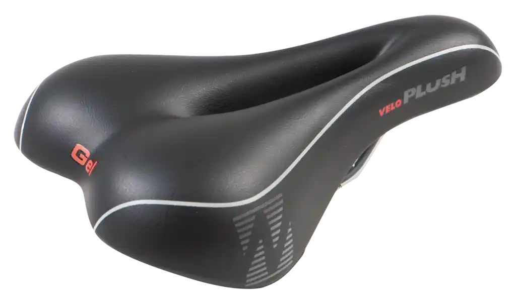 Velo Softgel Sportsattel Damen  schwarz