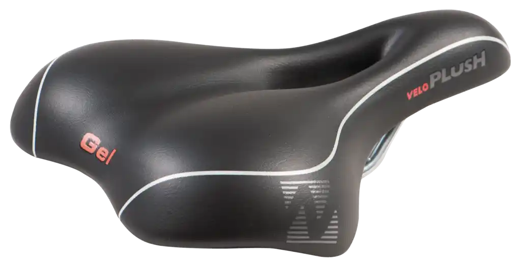 Velo Softgel Trekkingsattel Damen  schwarz