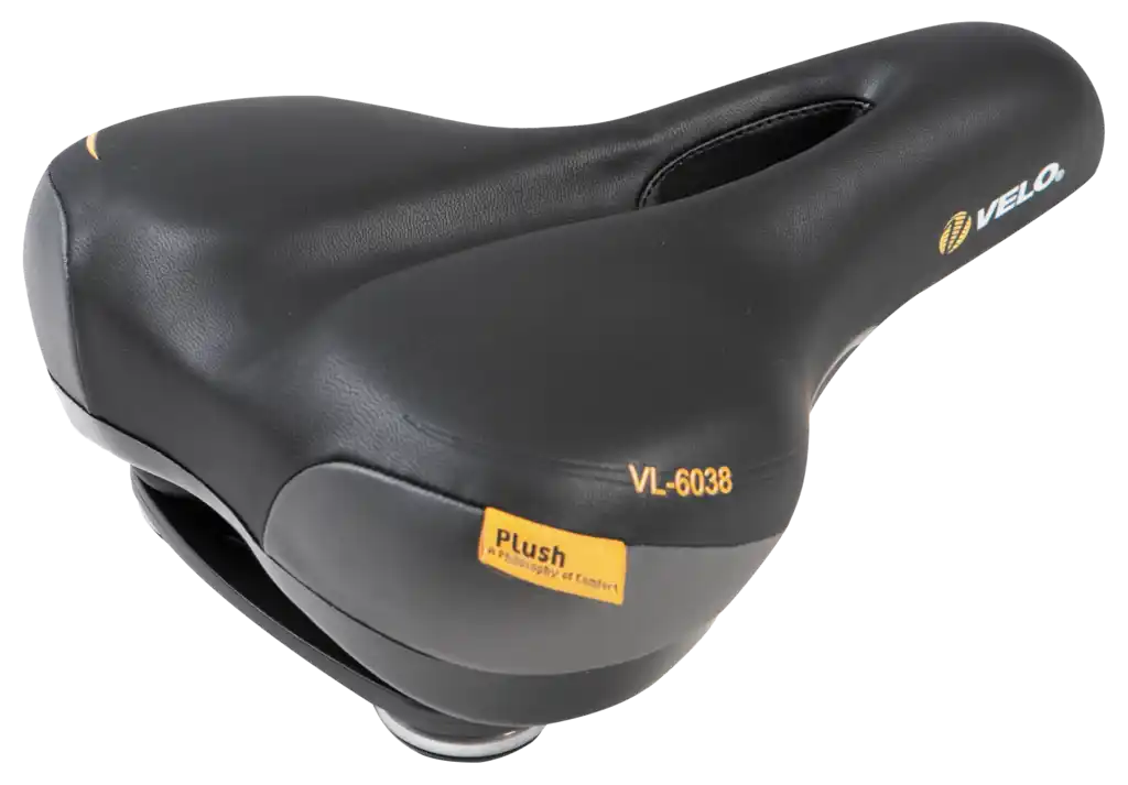 Velo Plush Komfortsattel Damen  schwarz