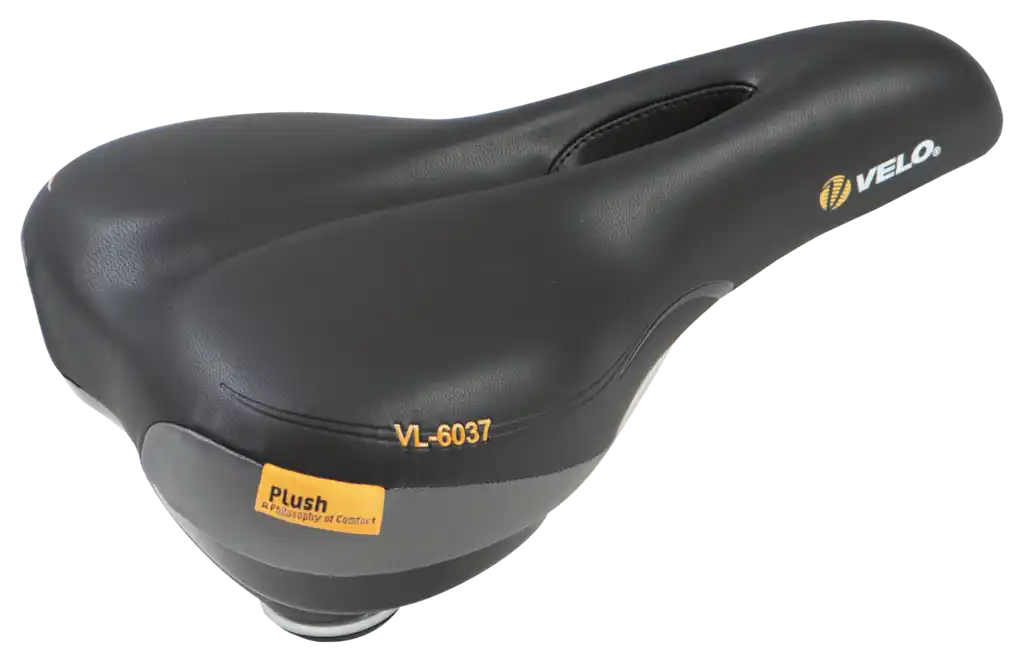 Velo Plush Komfortsattel Herren  schwarz