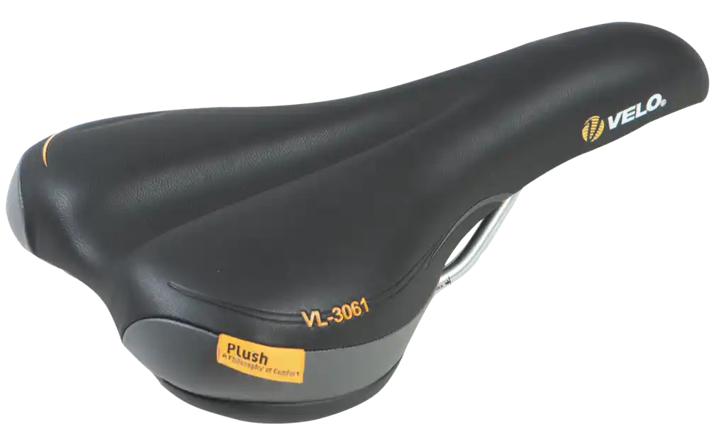 Velo Plush Trekkingsattel Herren  schwarz