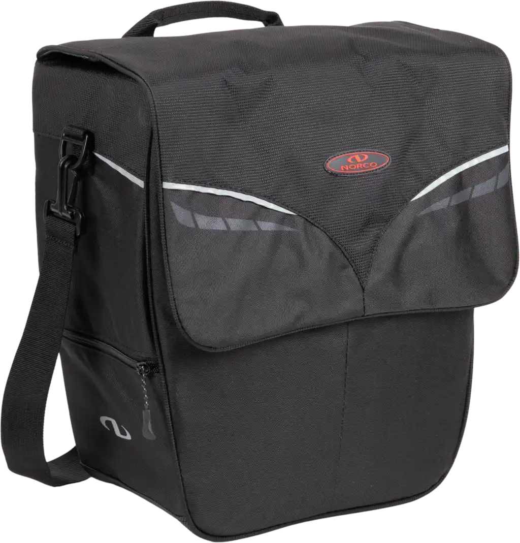 Norco Ohio City Schopper mit KLICKfix Vario Top Haken schwarz