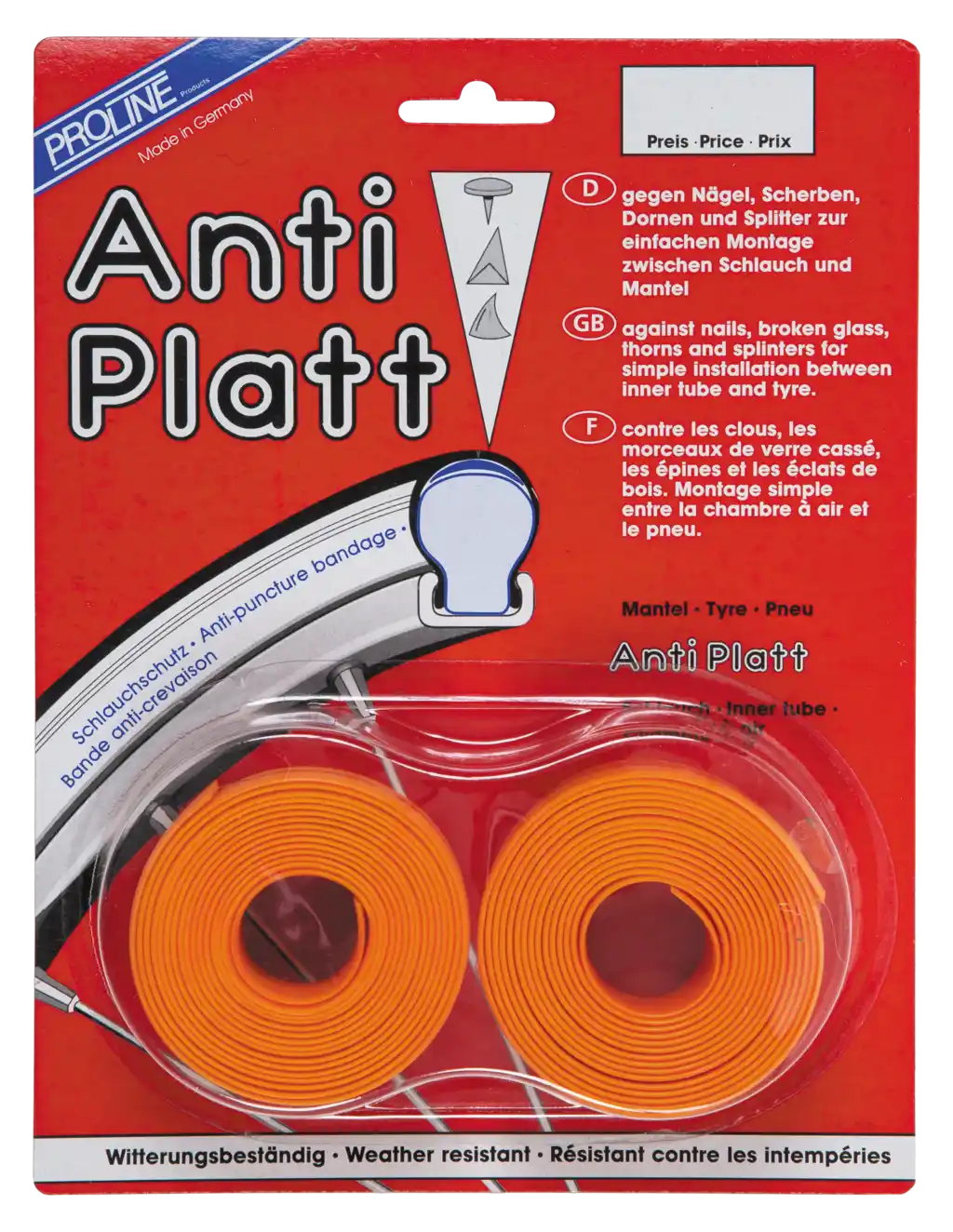 Proline Anti-Platt ETRTO: 37-54x559 orange