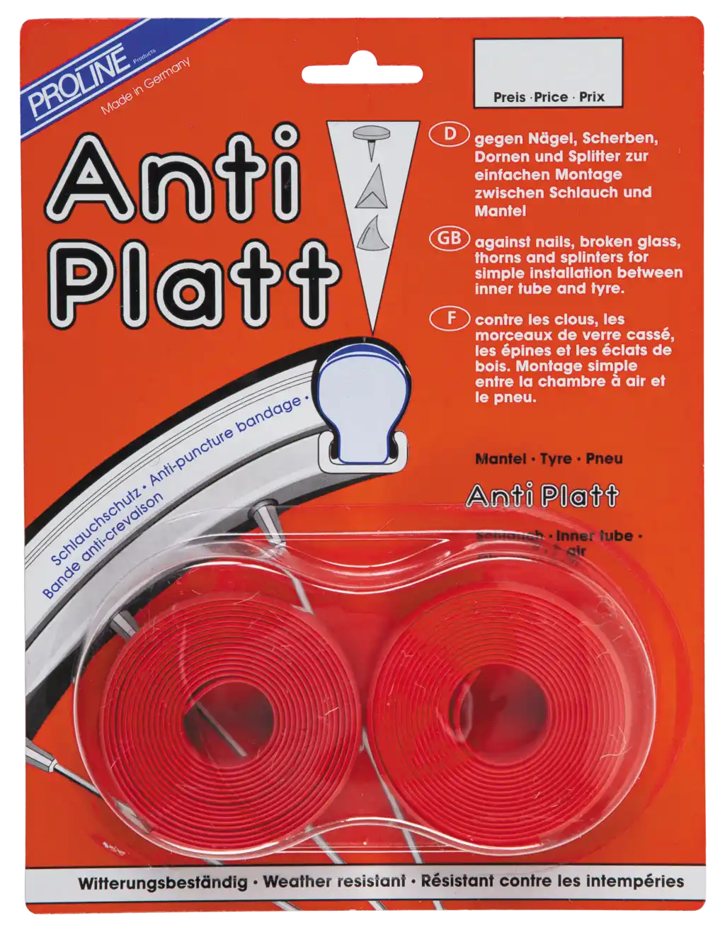 Proline Anti-Platt ETRTO: 25-28x622 rot