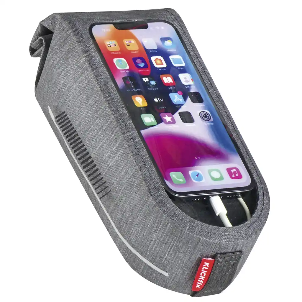 KLICKfix Framebag Phone Waterproof  grau