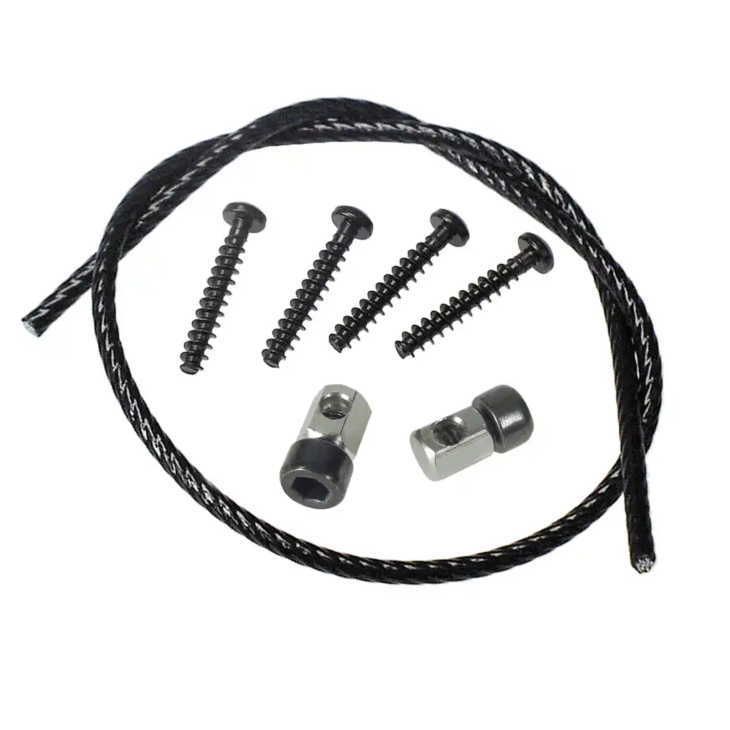 KLICKfix Ersatzteil-Set für Lenker Adapter  schwarz