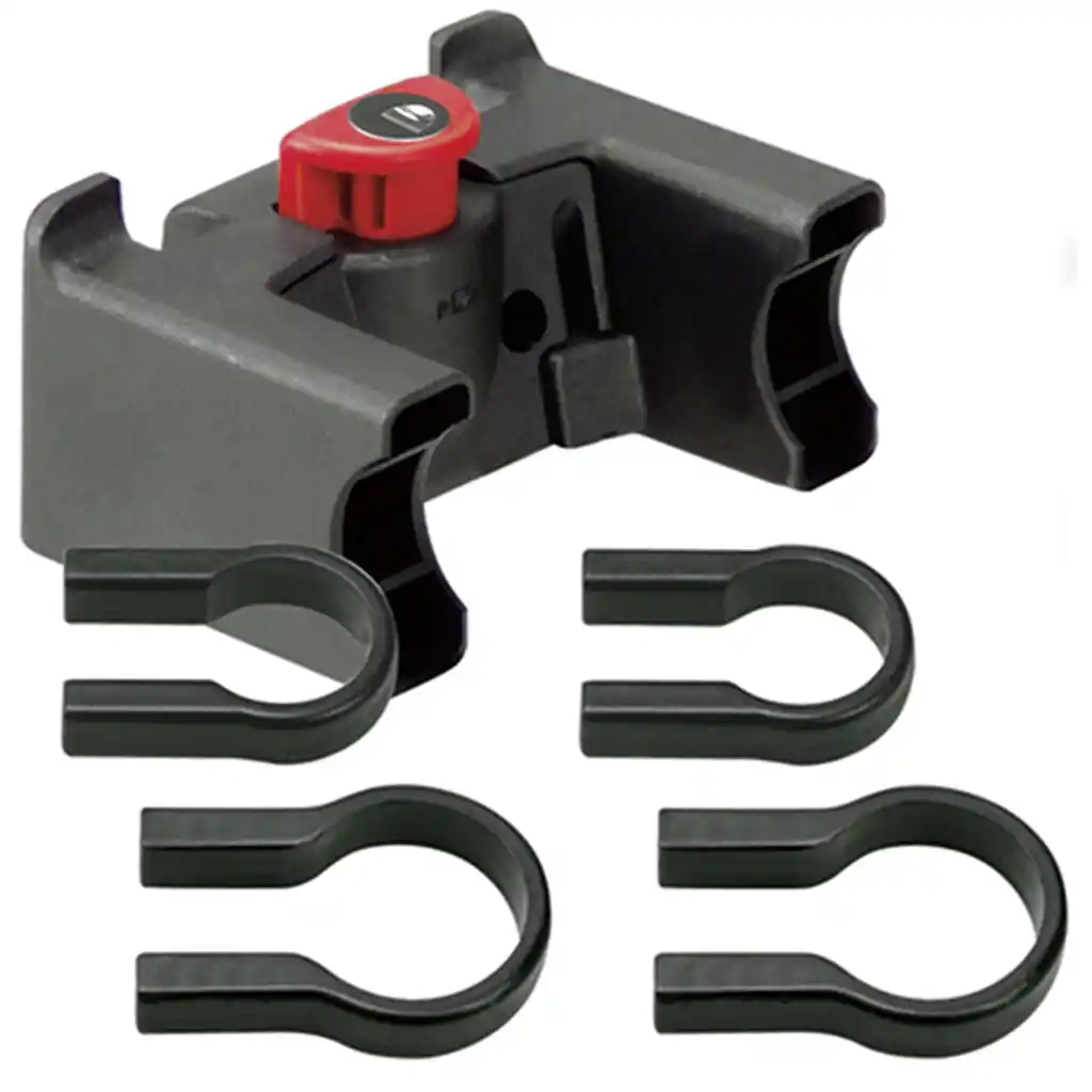 KLICKfix Lenker Adapter mit Schloss Universal  schwarz